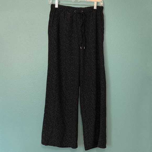 Eileen Fisher Future is Female drawstring waist wide leg pants with pockets - Picture 1 of 4